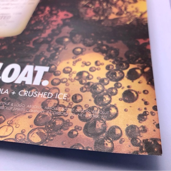 🟢[Absolut Vodka] ABSOLUT FLOAT Original 2003 Vintage Magazine Advertisement - Picture 6 of 10